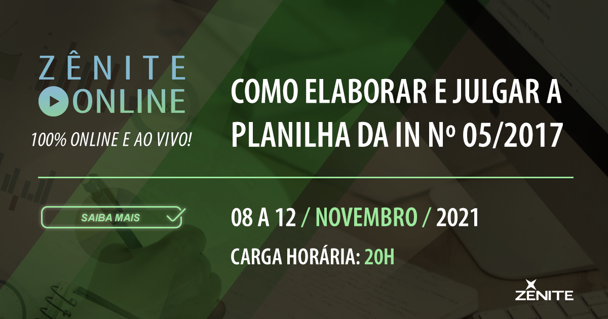 [Blog da Zênite] Você conhece as finalidades da planilha de formação de custos?